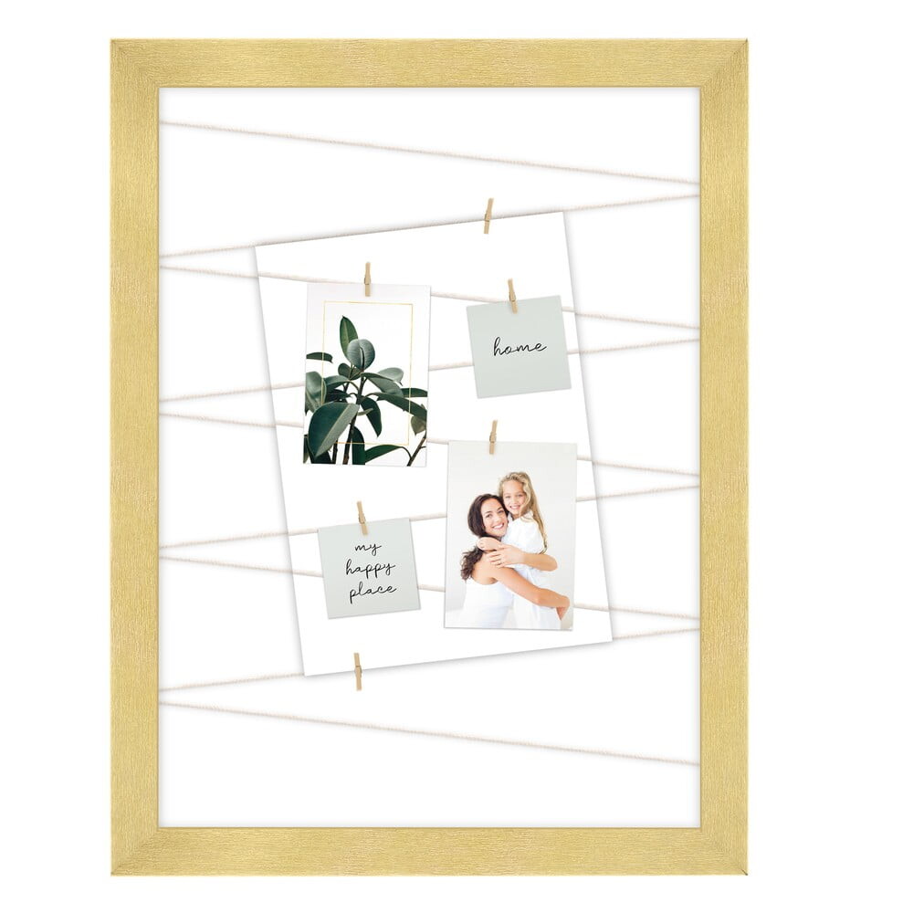 Rámeček na zeď ve zlaté barvě 40x50 cm – knor