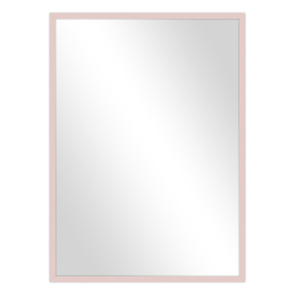 Nástěnné zrcadlo 52x72 cm Pink – knor