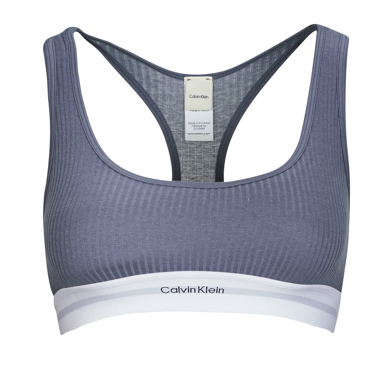 Calvin Klein Jeans  LIGHTLY LINED BRALETTE  Modrá