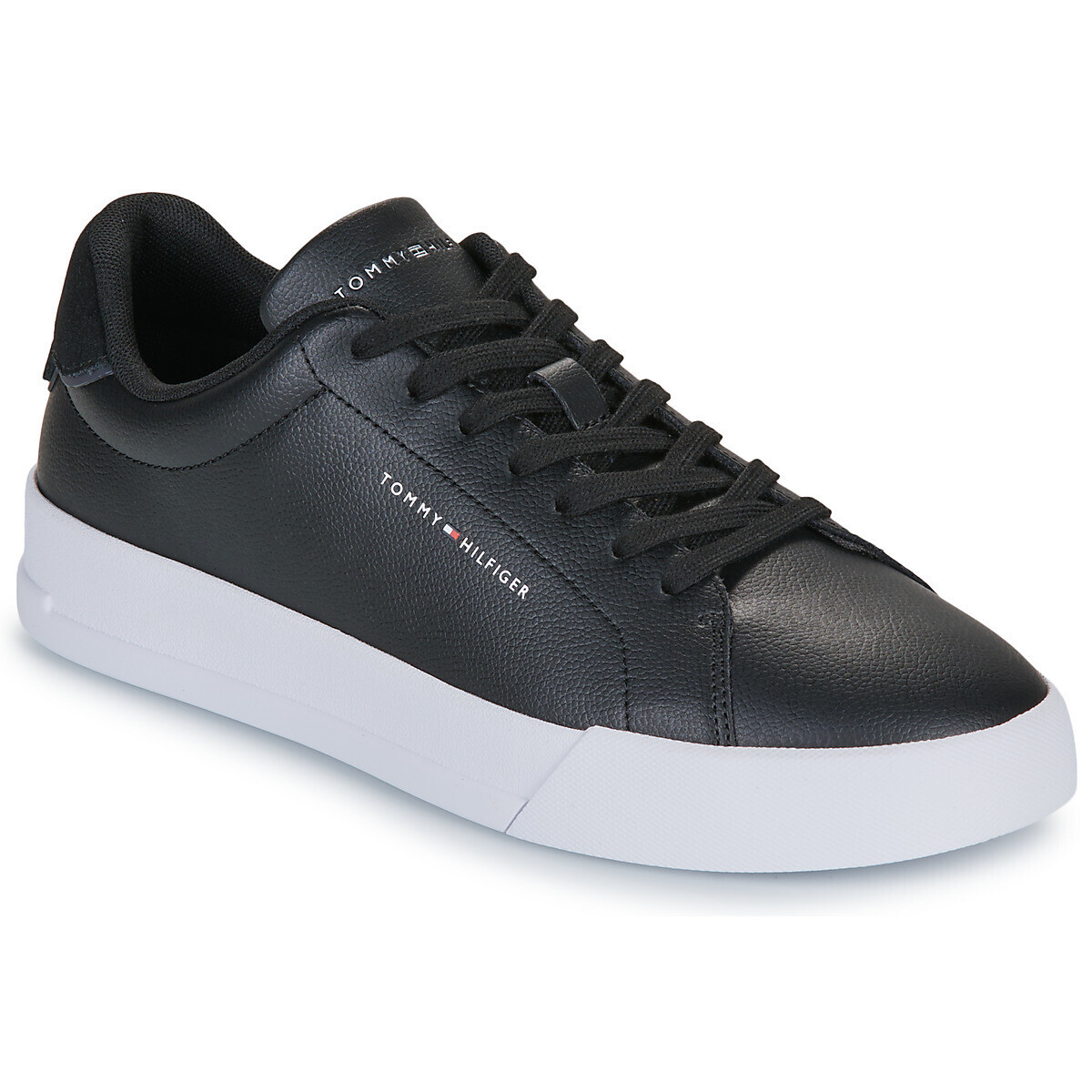 Tommy Hilfiger  TH COURT LTH DETAIL ESS  Černá