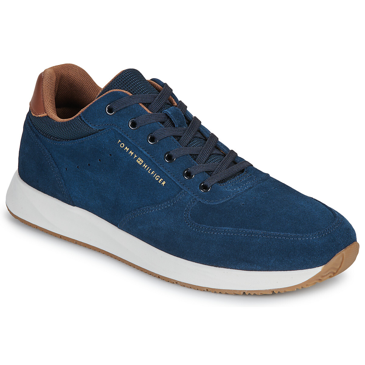 Tommy Hilfiger  PREMIUM SUEDE HYBRID  Tmavě modrá