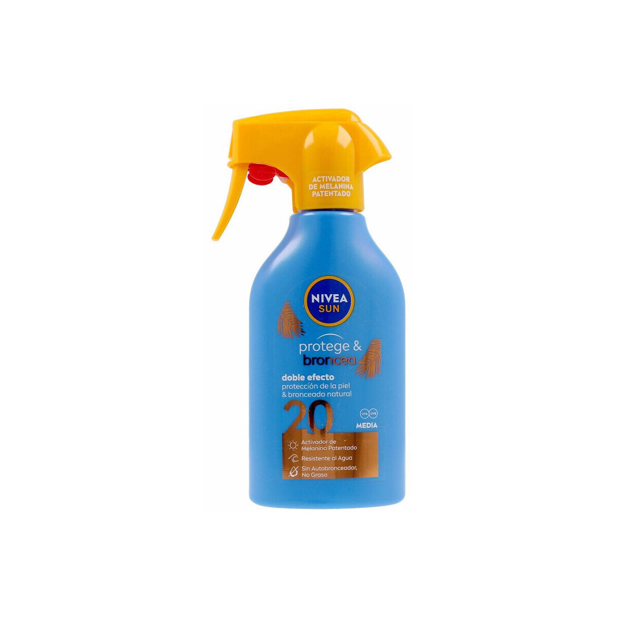 Nivea  Sunscreen Protects and Tans SPF20 - 270ml
