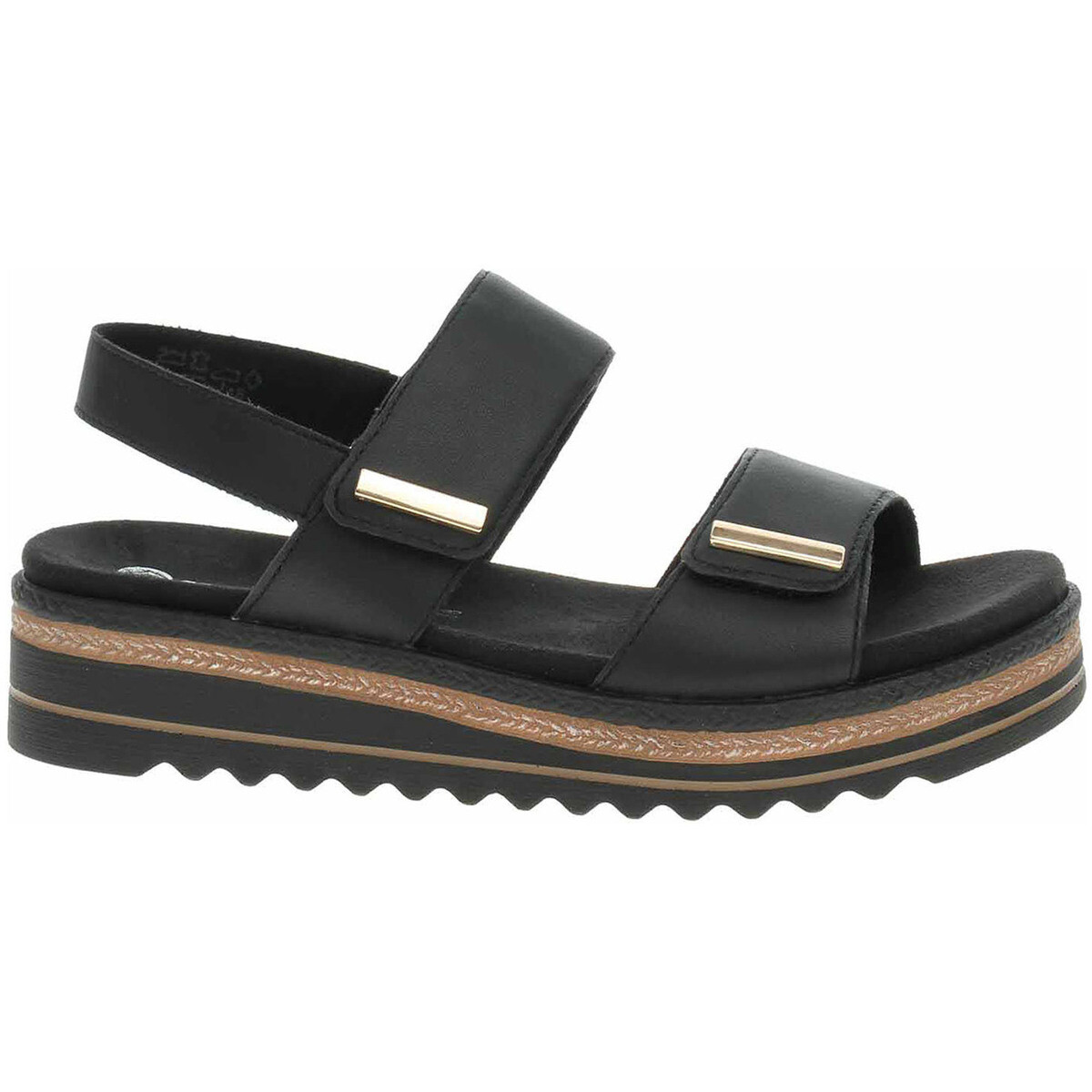 Remonte  Dámské sandály  D0Q59-00 schwarz  Černá