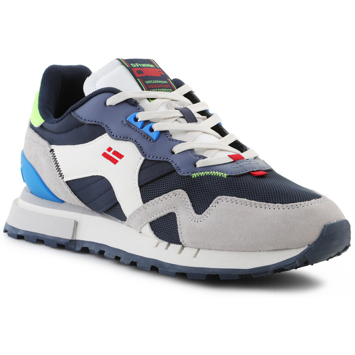 D.Franklin  Vibla Zig Patch DFSH378008-NAVY  Modrá