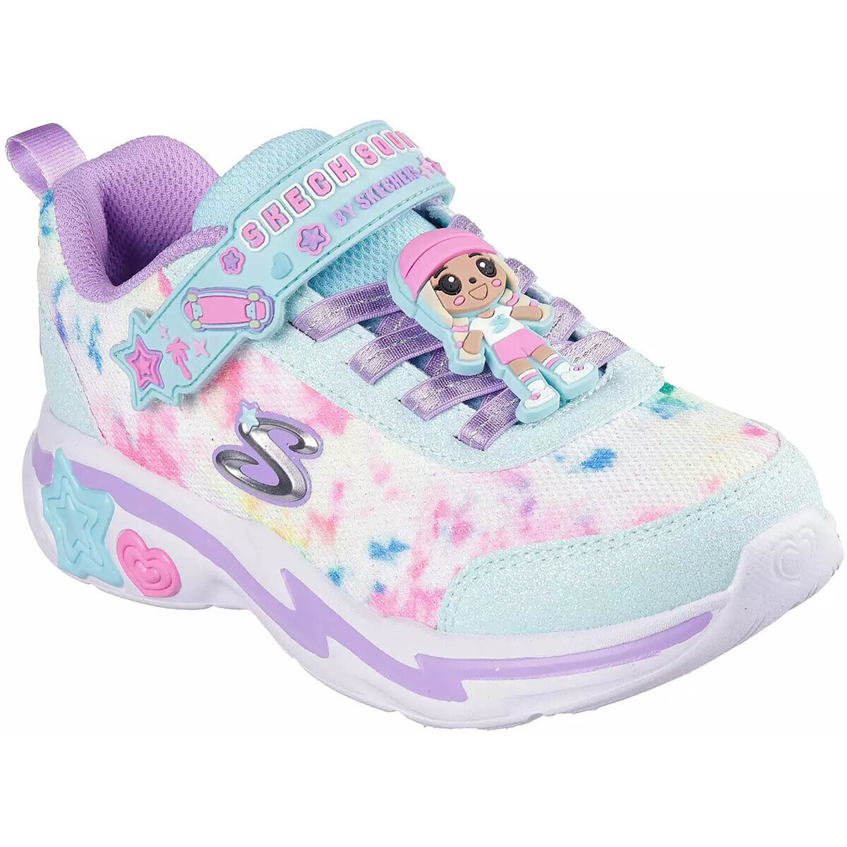Skechers  Snuggle Sneaks Skech Squad 302214N-MTMT Mint Multi  ruznobarevne