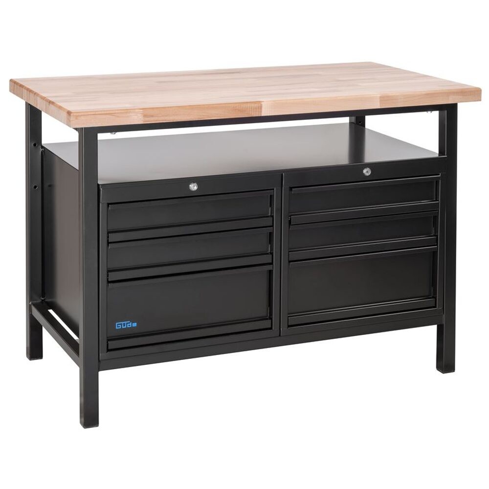 Dílenský stůl GÜDE Black Line P 1200 SS 40839