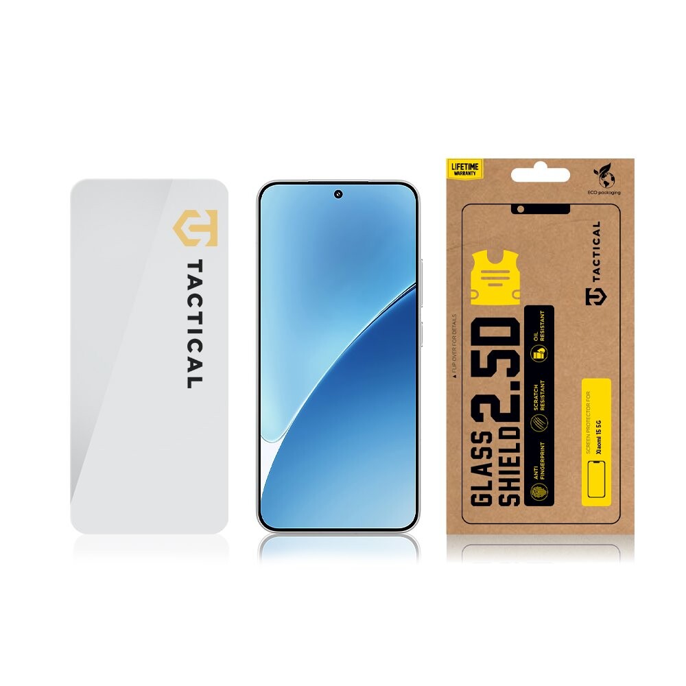 Tvrzené sklo Tactical Glass Shield 2.5D pro Google Pixel 10 Pro XL, transparentní