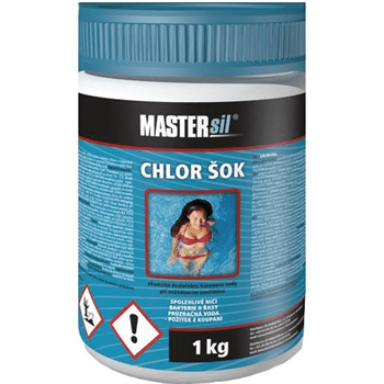 Bazén Chlor šok 1Kg MASTERsil