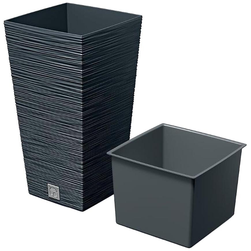 Květináč Furu Square - antracit DFSH265-S433