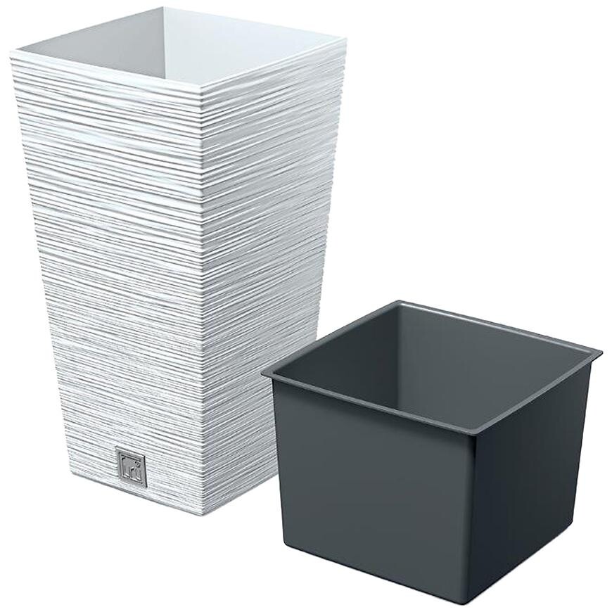 Květináč Furu Square - bílý DFSH400-S449