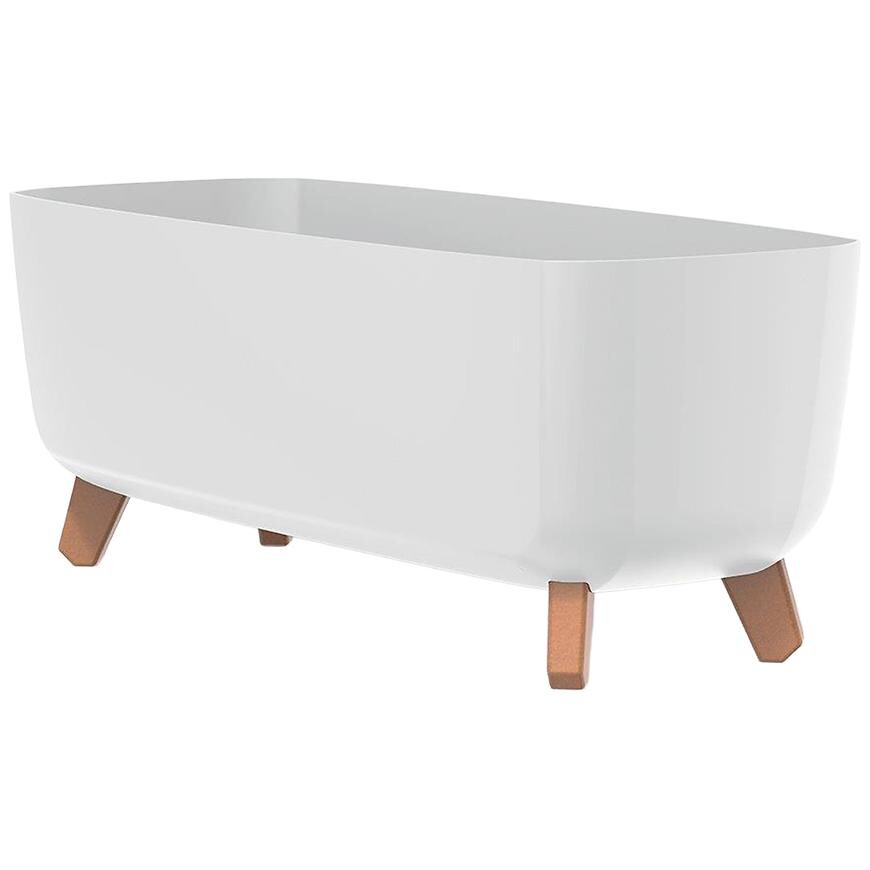 Květináč Gracia Case 39 cm bílý DGCL400-S449