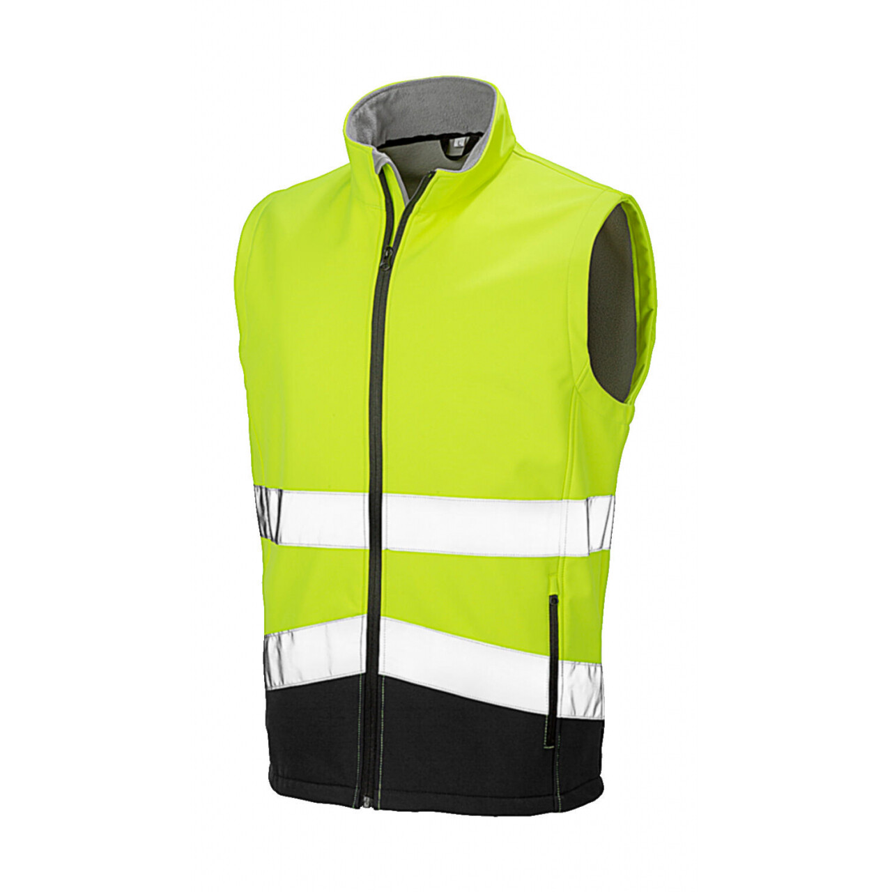 Vesta reflexní Result Safety Softshell - žlutá-černá, M