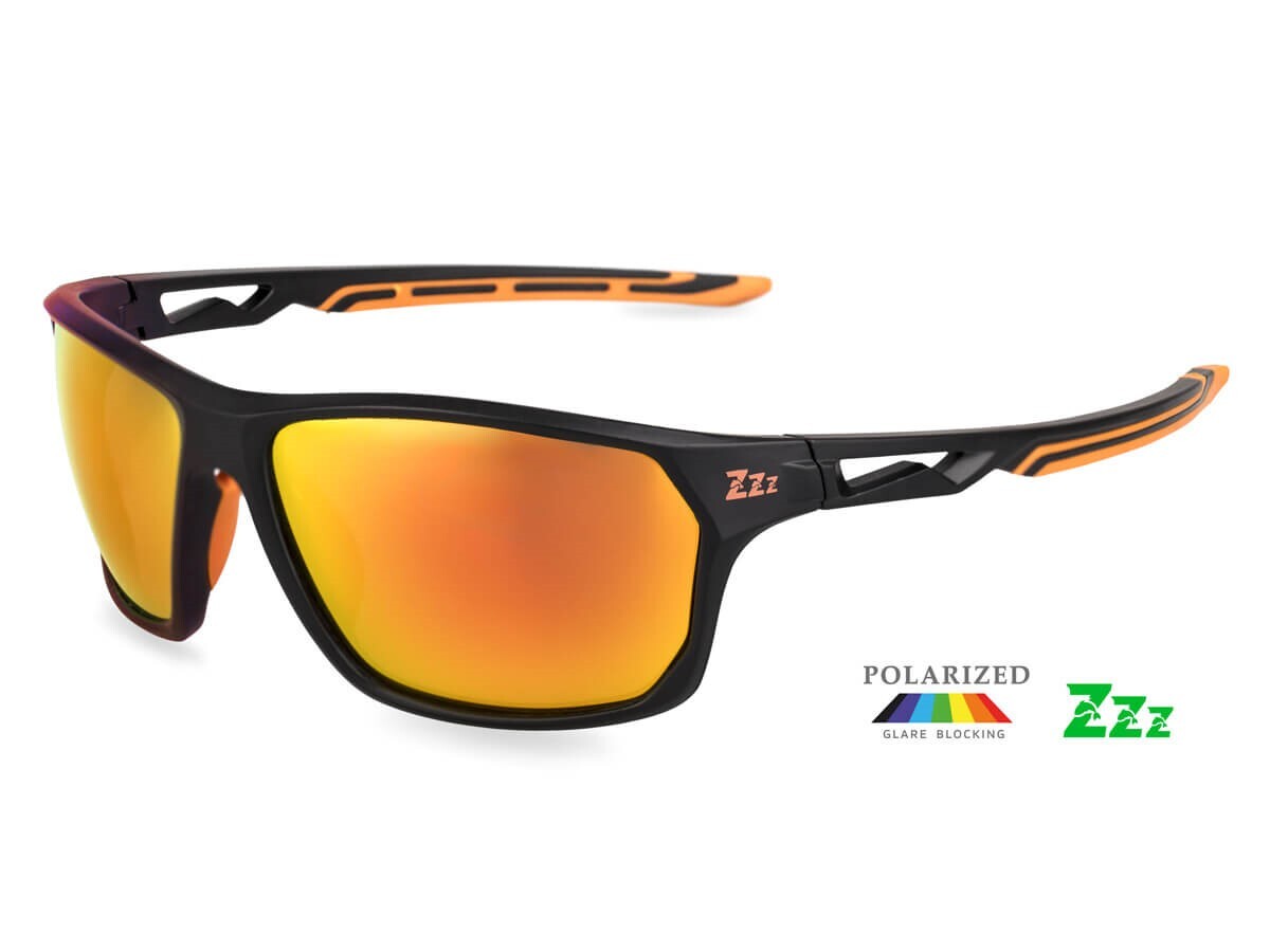 Polarizační brýle ZFist Uranica - černé-oranžové