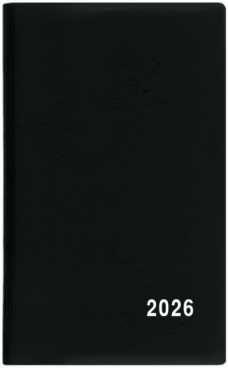 Baloušek Týdenní diář Alois - PVC - černá - BTA1-2-26