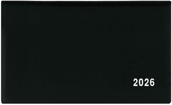 Baloušek Týdenní diář Cyril - PVC - černá - BTC1-2-26