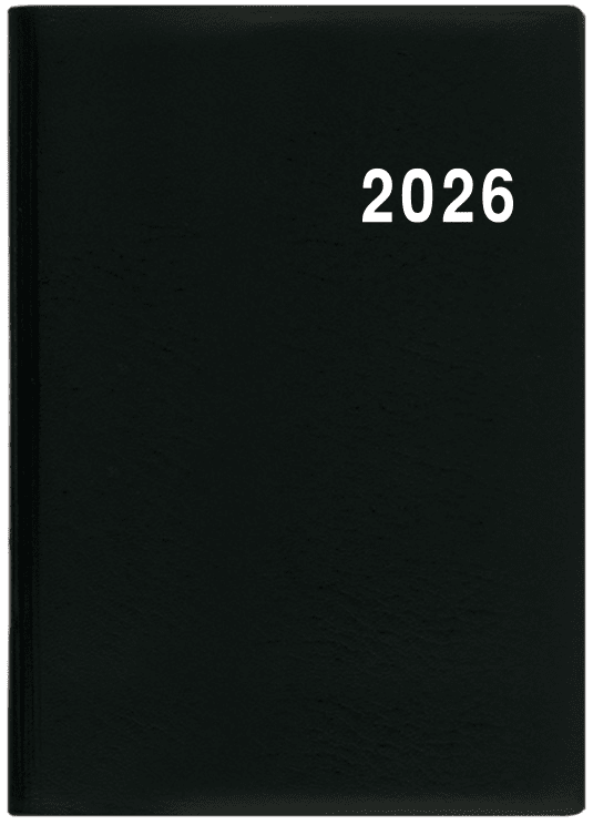 Baloušek Týdenní diář Ladislav - PVC - černá - BTL1-2-26