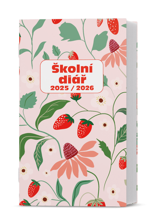 Baloušek Týdenní školní diář Kamil - lamino - Jahůdky - BTK9-1-26