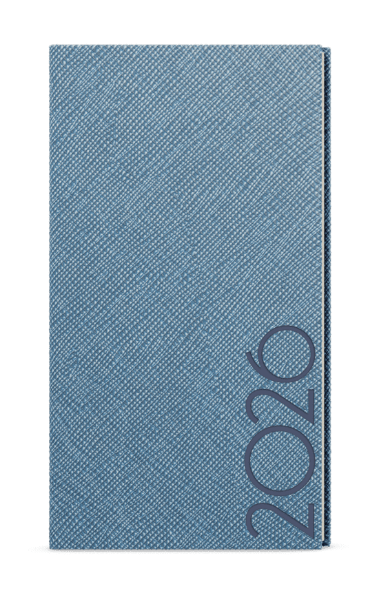 Baloušek Týdenní diář Jakub - Tora - kapesní - modrošedá - BTJ13-19-26