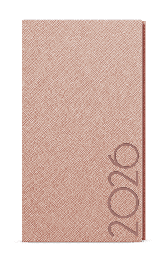 Baloušek Týdenní diář Jakub - Tora - kapesní - pudrová - BTJ13-13-26