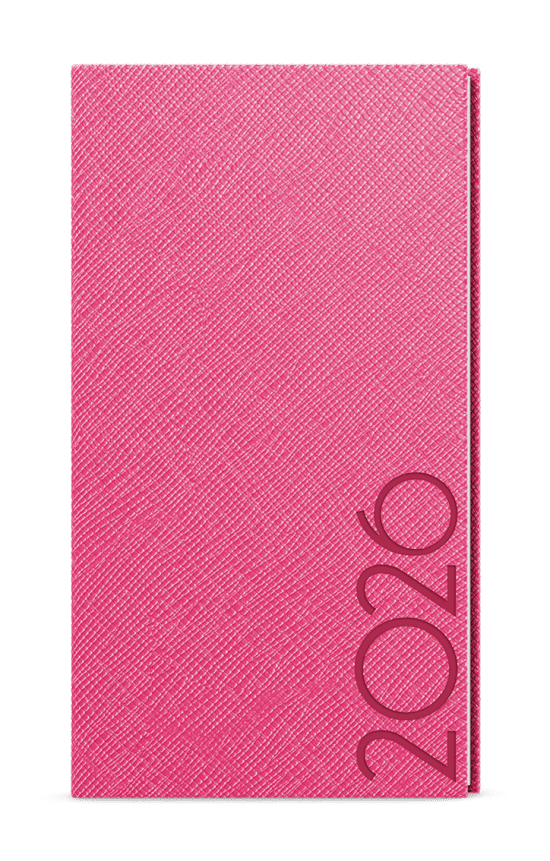 Baloušek Týdenní diář Jakub - Tora - kapesní - růžová - BTJ13-51-26