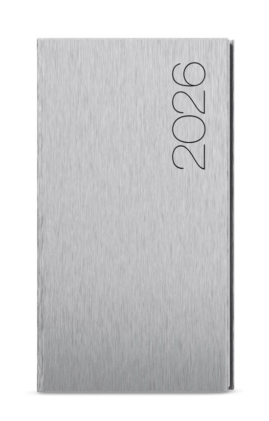 Baloušek Týdenní diář Jakub - ForMen - kapesní - Silver - BTJ30-9-26