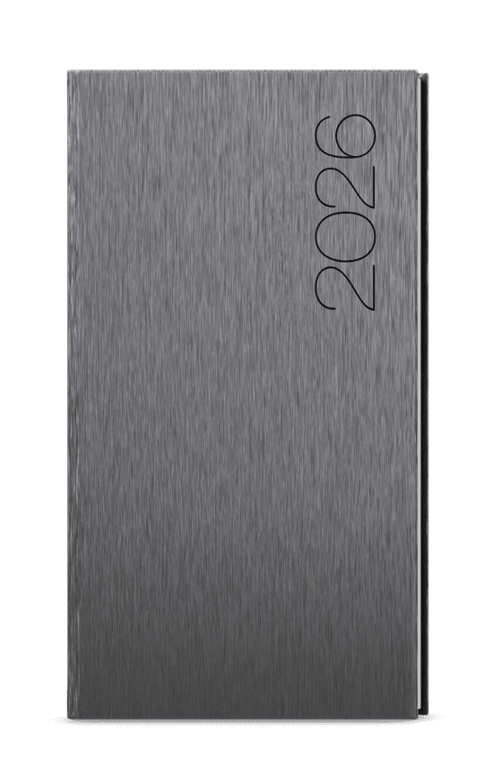 Baloušek Týdenní diář Jakub - ForMen - kapesní - Grey - BTJ30-31-26