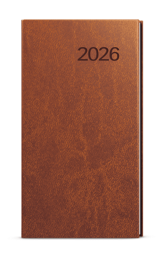 Baloušek Týdenní diář Jakub - Vivella - kapesní - hnědá - BTJ6-7-26