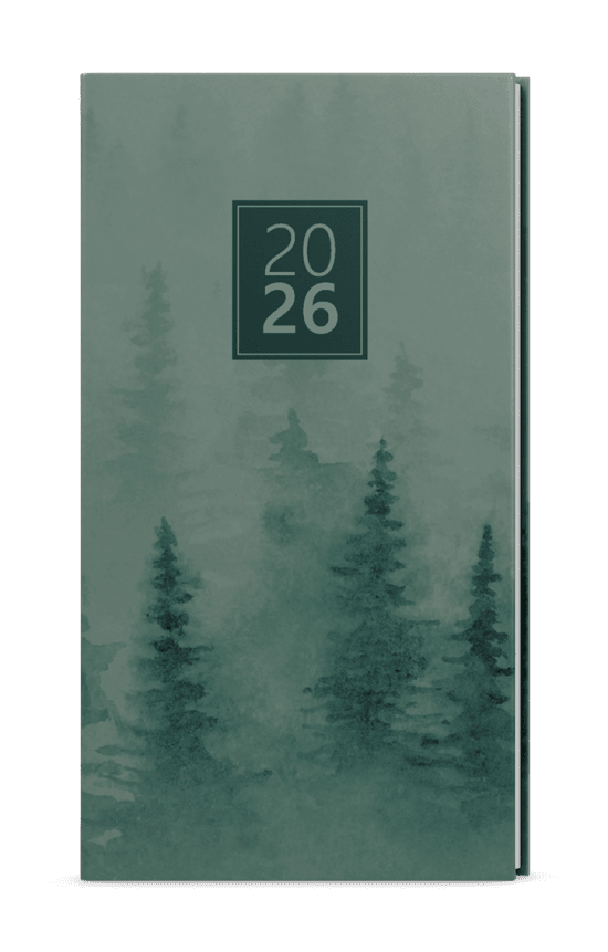 Baloušek Týdenní diář Jakub - Lamino - kapesní - Les - BTJ9-8-26
