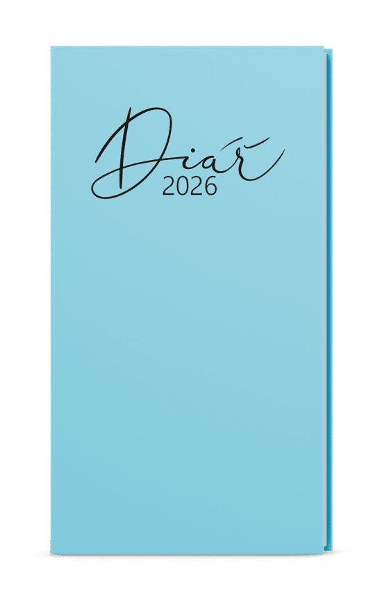 Baloušek Týdenní diář Jakub - Pastel - kapesní - modrá - BTJ9P-11-26