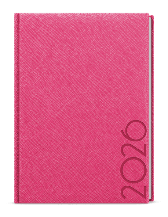Baloušek Týdenní diář Oskar - Tora - A5 - růžová - BTO13-51-26