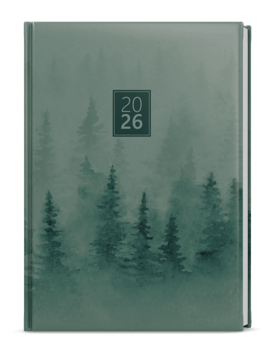 Baloušek Týdenní diář Oskar - Lamino - A5 - Les - BTO9-8-26
