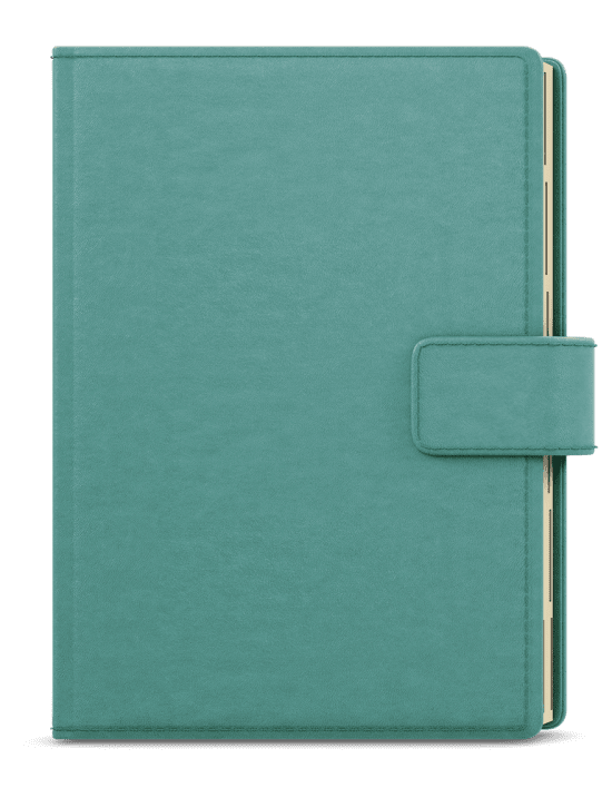 Baloušek Týdenní diář Oskar - Elite - A5 - tyrkysová - BTOk38-8-26