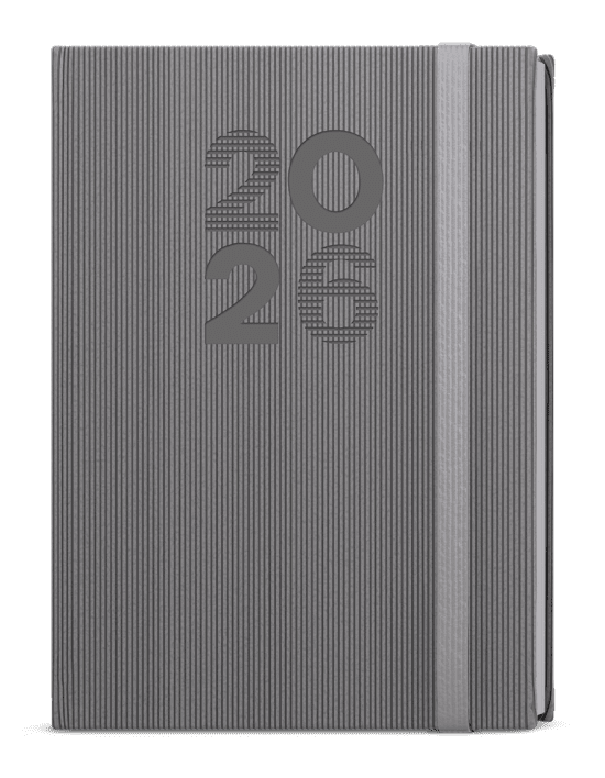 Baloušek Týdenní diář Oskar - Vigo - A5 - šedá - BTO23-31-26