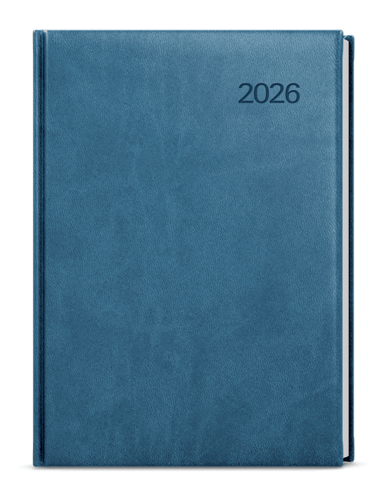 Baloušek Denní diář Ctirad - Vivella - A5 - petrolejová - BDC6-25-26