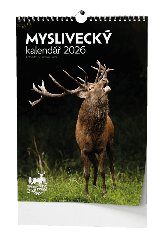 Baloušek Nástěnný kalendář 2026 - Myslivecký kalendář - A3 - BNF3-26 - Baloušek Zvířata Zvířata 10