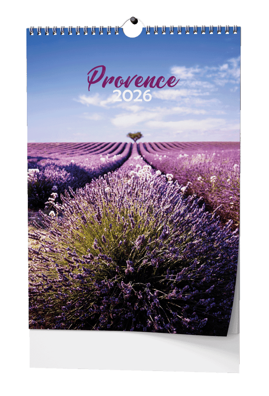 Baloušek Nástěnný kalendář 2026 - Provence - A3 - BNG14-26 - Baloušek Příroda Příroda 10