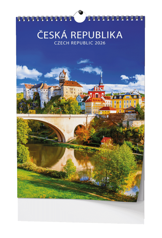 Nástěnný kalendář 2026 - Česká republika - A3 - BNK0-26 - Baloušek Česká Republika Česká Republika 10