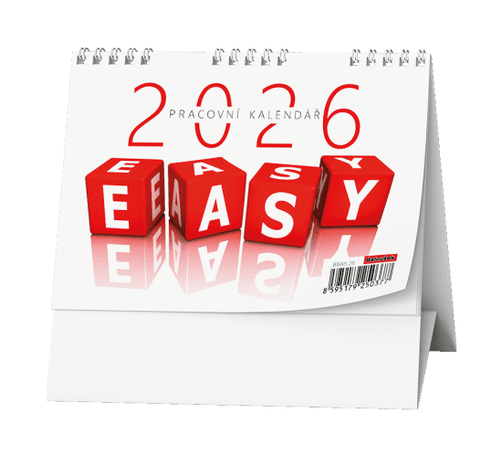 Baloušek Stolní kalendář 2026 - Pracovní kalendář EASY - BSA5-26 - Baloušek 10