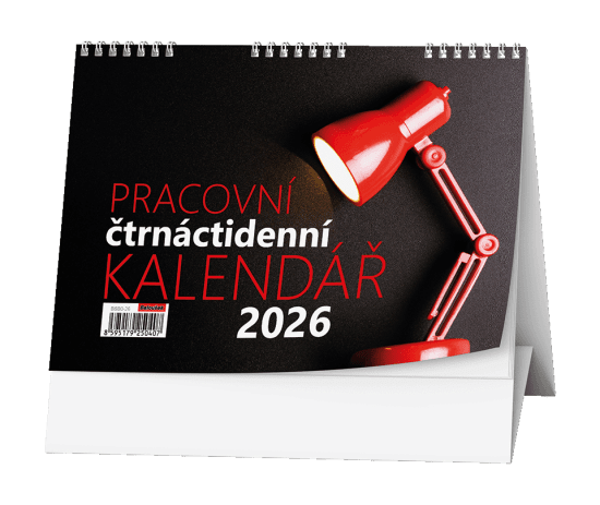 Baloušek Stolní kalendář 2026 - Pracovní kalendář - Čtrnáctidenní - BSB0-26 - Baloušek 10
