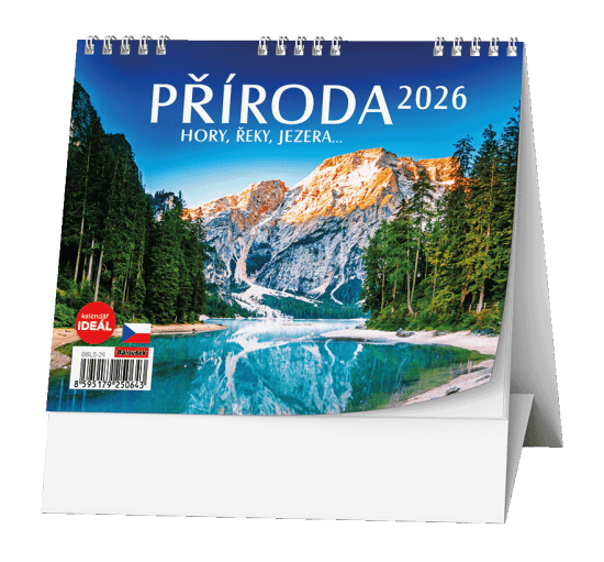 Baloušek Stolní kalendář 2026 - IDEÁL - Příroda - BSL5-26 - Baloušek Příroda Příroda 10