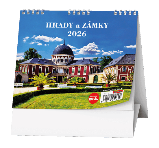 Baloušek Stolní kalendář 2026 - IDEÁL - Hrady a zámky - BSL1-26 - Baloušek Hrady a zámky Hrady a zámky 10