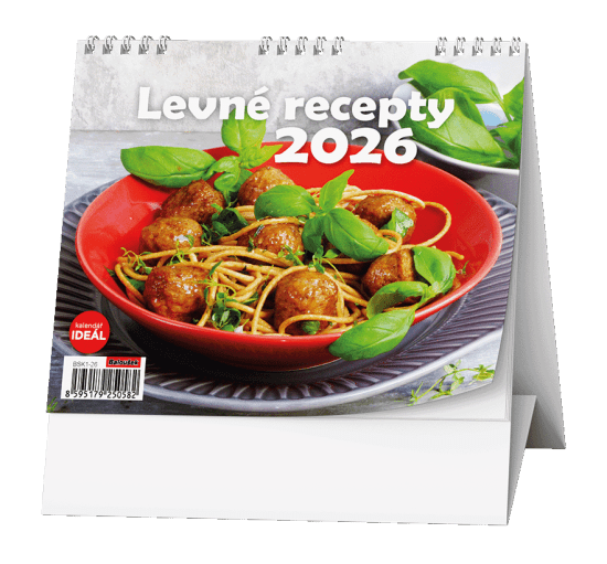 Baloušek Stolní kalendář 2026 - IDEÁL - Levné recepty - BSK1-26 - Baloušek Recepty Recepty 10
