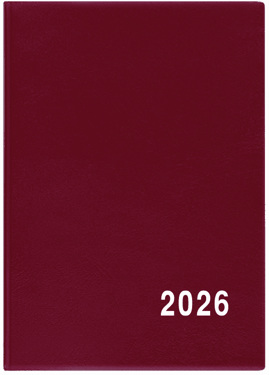 Baloušek Měsíční diář Anežka - PVC - bordó - BMA1-3-26