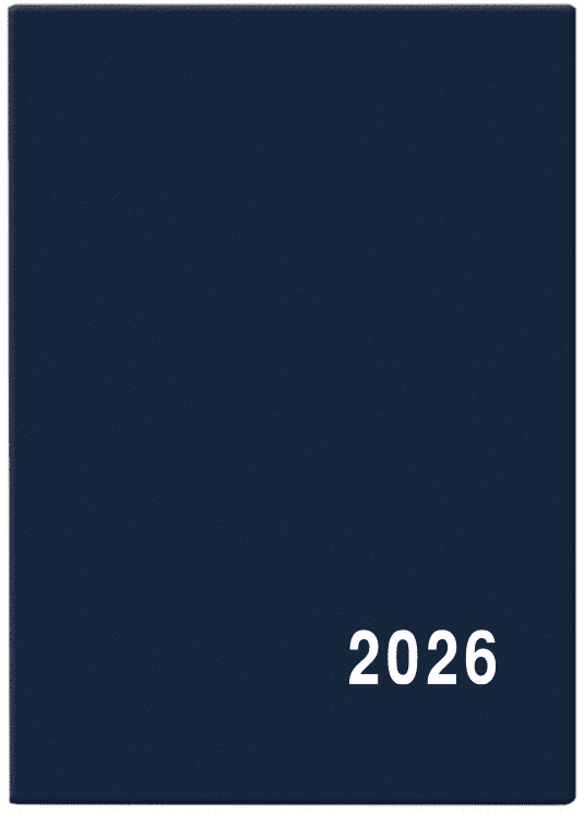 Baloušek Měsíční diář Anežka - PVC - modrá - BMA1-1-26