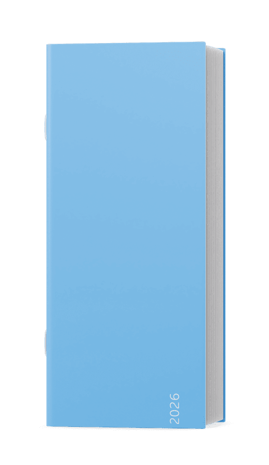 Baloušek Měsíční diář Božka - Color - Bledě modrá - BMB9-2-26