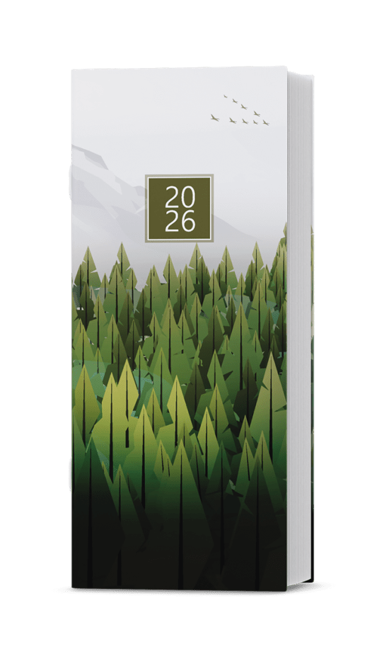 Baloušek Měsíční diář Božka - lamino - Les - PVC - BMB9-1-26