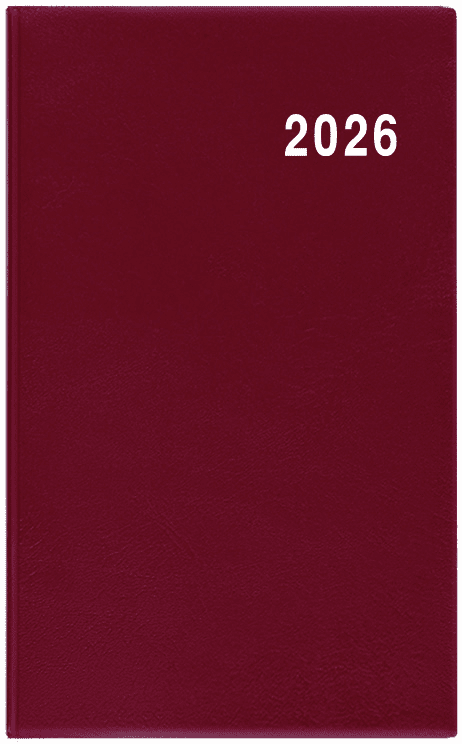 Baloušek Měsíční diář Marika - PVC - bordó - BMM1-3-26