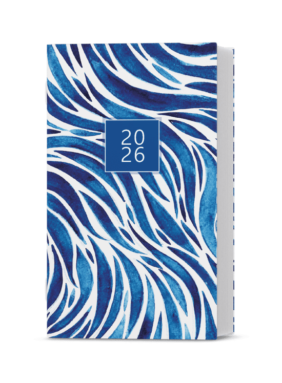 Baloušek Měsíční diář Marika - lamino - Modrá - BMM9-1-26