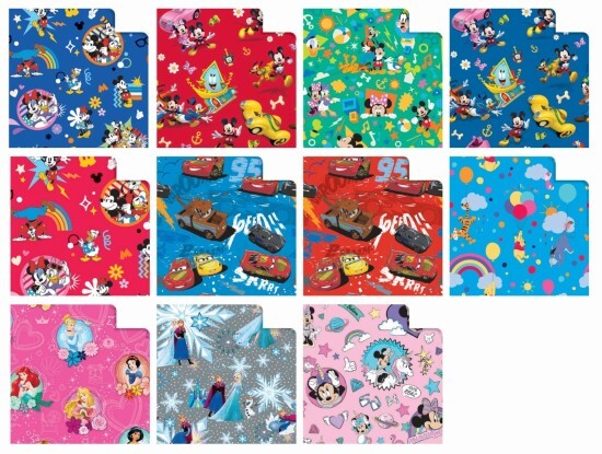 Balicí papír dětský Disney Big - 1 x 3 m - W3M01GEN