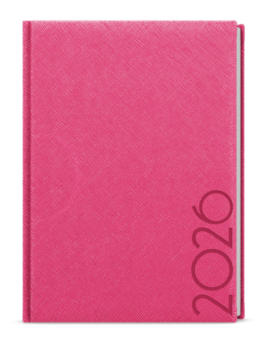 Baloušek Denní diář David - Tora - A5 - růžová - BDD13-51-26
